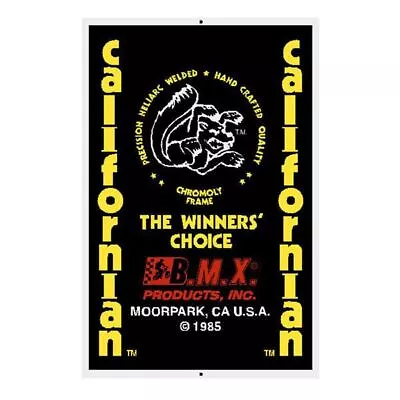 1985 Mongoose - Californian  Red  Decal Set • $39.95