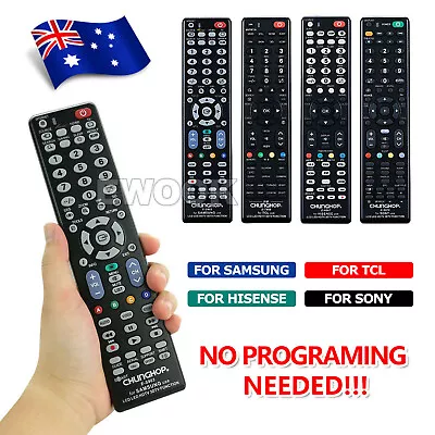 NO PROGRAMMING Universal LCD/LED/3D Smart TV Remote For Samsung/TCL/Hisense/Sony • $9.95