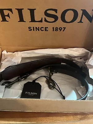 Filson Leather Shoulder Strap Bridle Adjustable MADE IN USA • $30