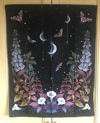 Wall Hanging Tapestry Gothic Decor Wiccan Pagan Hippie Free UK Postage • £8.99