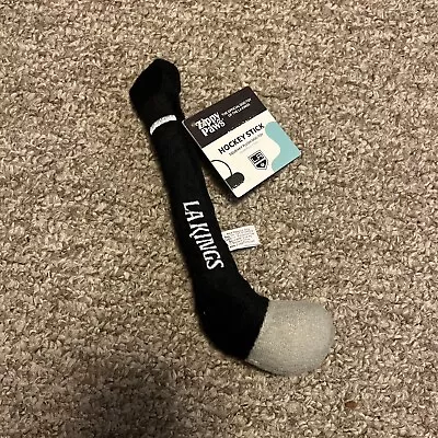 NHL LA Kings Zippy Paws Hockey Stick Toy Dog Squeak New With Tags GKG Puppy Chew • $18