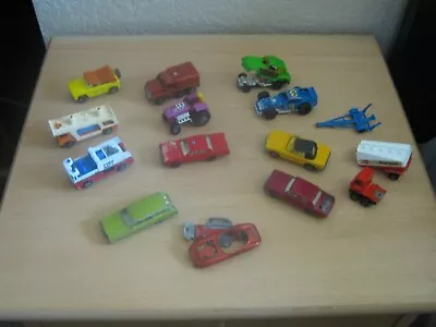 Vtg Matchbox Lesney Superfast Junkyard Parts Paint Issues Restoration Lot Of 14 • $17.15