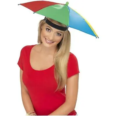 Smiffys Umbrella Hat Adult Fancy Dress • £6.49