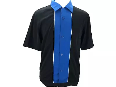 Streamline M Medium Short Sleeve Vintage Auto Parts Button-Up  Hot Rod Men Shirt • $7.49