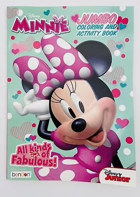 Minnie Mouse Jumbo Coloring & Activity Book: All Kinds Of Fabulous • $1.99