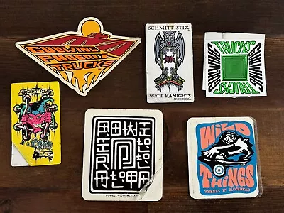 VINTAGE SKATEBOARD STICKER Lot 1980’s Powell Peralta Scmitt Stix Gullwing • $15