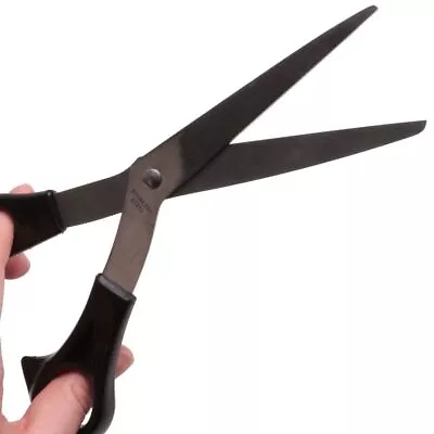 LARGE 8  STAINLESS STEEL SCISSORS Textile Fabric Tailor Dressmaking Cloth Cutter • £7.59