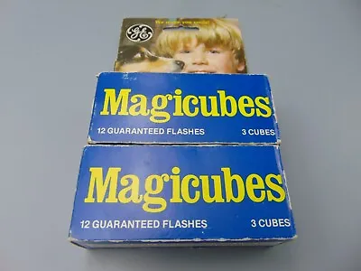 GE General Electrcic Magicubes Flash Cubes / 3 Cubes Total - 99 • $9.99