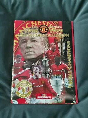 Manchester United Football Club 1999 Treble Medal Set Complete  • £60