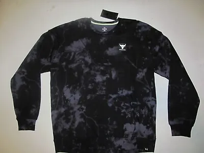 Under Armour Project Rock Disrupt Rival 1373566 001 Man Sweatshirt Brand New $75 • $29.99