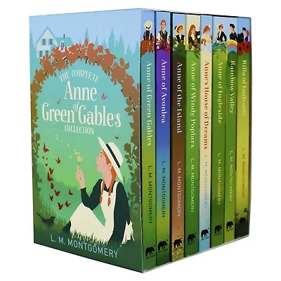 Anne Of Green Gables 8 Books Box Set By L. M. Montgomery - Ages 9-14 - Paperback • £16.19