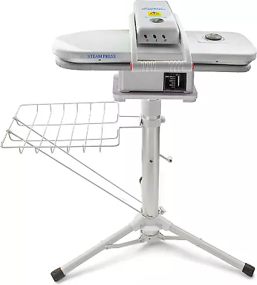 Two In One Compact Ironing Steam Press And Steam Press Stand Set - 1350 Watt St • $510.99