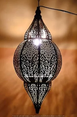 Moroccan Lantern Lamp Shades Lighting Turkish Hanging Lamp Hole Seljuks Pattern • $128.99