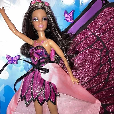 Barbie Magic Wings Mariposa African American Doll Rare NRFB (Box Wear) 🦋 New • $199