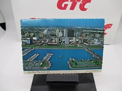 Vintage Postcard Post Card Sparkling City By The Sea Corpus Christi Texas • $4
