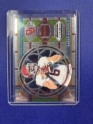 2019 Panini Prizm Draft Picks #22 Baker Mayfield Stained Glass • $5