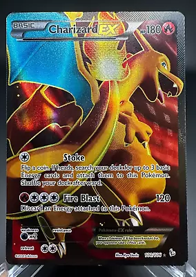 Charizard EX 100/106 Flashfire Full Art XY Pokemon Card • $120