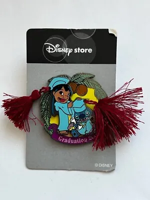 $70.95 • Buy JDS Japan Lilo & Stitch Graduation 2006 Tassel Disney Pin LE (B)