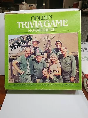 Vintage - Golden Trivia Game  - M*A*S*H  Edition - Complete With Box • $30