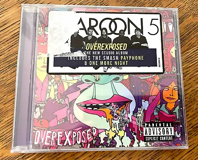 Maroon 5 - Overexposed [PA] CD 2012 A&M Octone Records – B0017129-02 [CD Wallet] • $10