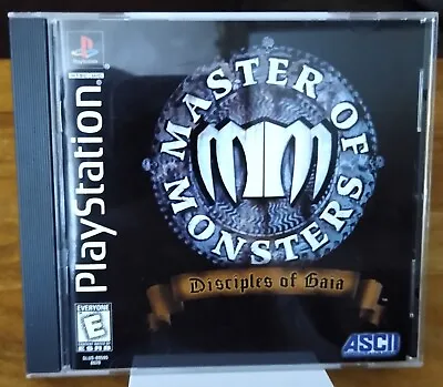 Master Of Monsters Disciples Of Gaia PS1 PlayStation One Excellent With Reg Card • $49.99