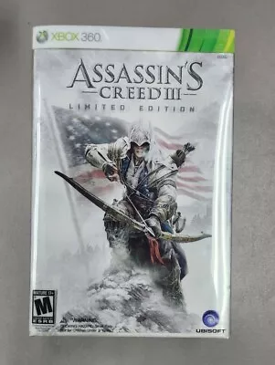 $84.99 • Buy Assassin's Creed III  Xbox 360 Limited Edition Sealed New In Box W/Connor Statue