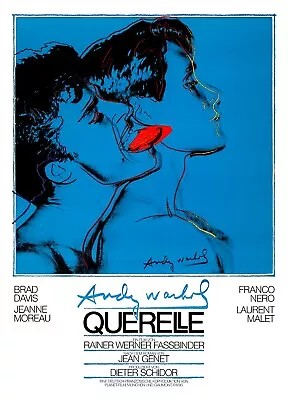 Querelle - Fassbinder Film - Roman De Jean Genet - 1982 Poster Version Bleue • $32