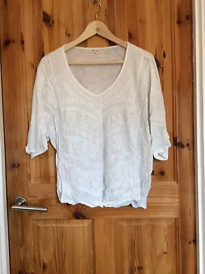 Marks And Spencer Indigo Collection Top Size 14 • £2.99