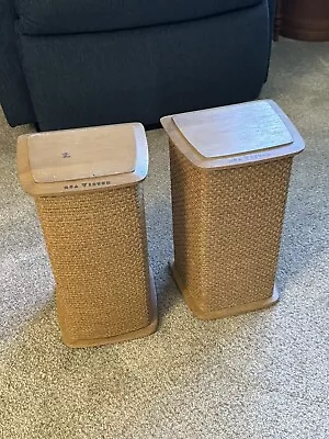Early Mid Century Modern RCA VICTOR Speakers SS-3A For Console • $249