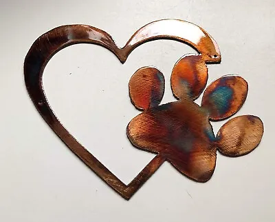 Heart For My Pet Copper Bronzed Home Wall Decor 6  X 8  • $18.98