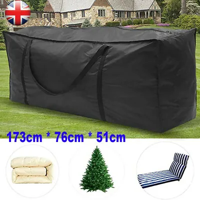 £14.39 • Buy Extra Large Waterproof Heavy Duty Outdoor Garden Furniture Cushion Storage Bag