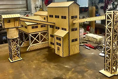 G-SCALE WORKING COAL DEPOT  BUILDING By Doc's Garden Trains • $395