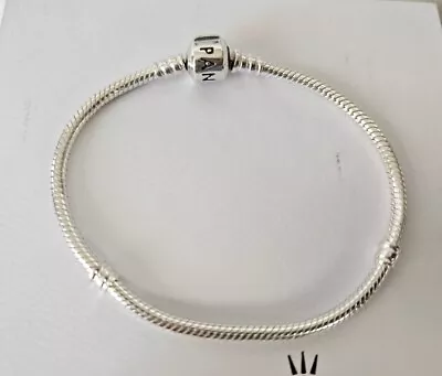 Genuine Silver Pandora Moments Snake Charm Bracelet 19cm S925 ALE *With Box* • £3.20