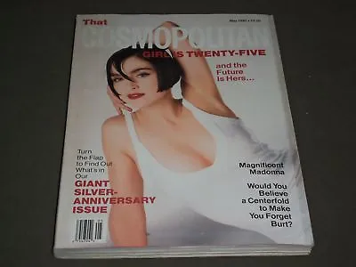 1990 May Cosmopolitan Magazine - Madonna Photo By Scavullo - Sp 3170 • $45