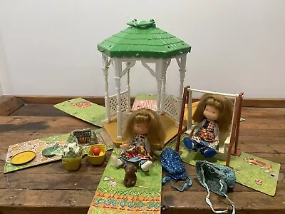 Holly Hobbie Gazebo Playset With 2 Dolls And Some Accessories • $35