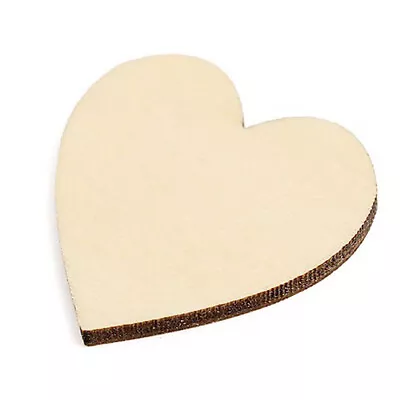 Wooden Love Hearts Shapes Craft Blank Ply Wood Plaques Valentine Sign Wood Heart • $9.34