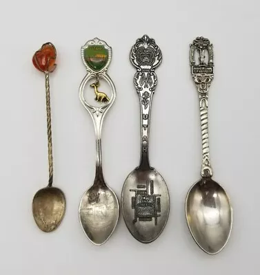 Vintage Souvenir Spoon Utah Mormon Temple Dinosaur LDS Beehive Yellowstone  LDS • $30