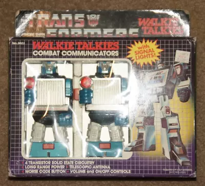 Vintage G1 Transformers Walkie Talkies Combat Communicators • $99