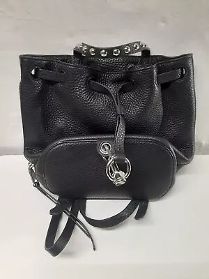 Rebecca Minkoff Black Leather Bucket Bag • $124.99