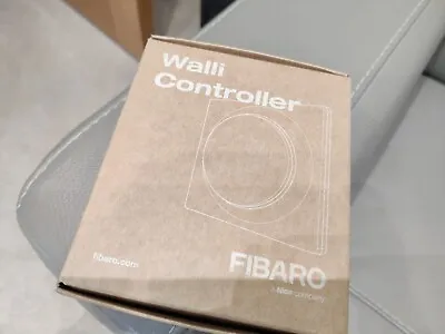 Fibaro Walli Controller Z-Wave Wireless Control Built-in Temp In Black • £45