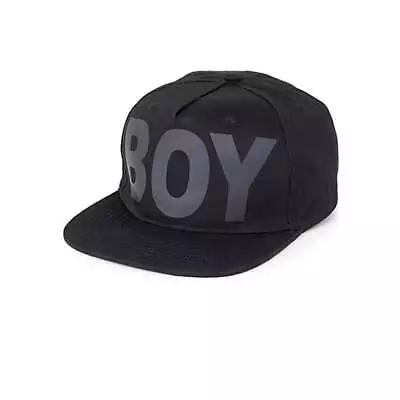 Boy London Blk Blk  Snapback Cap One Size Unisex Designer Vintage Petshop Boys • £17.50