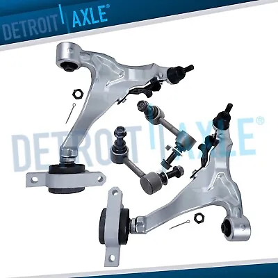 2 Front Lower Control Arms W/Ball Joints + Sway Bars For 2007 Infiniti G35 Sedan • $208.67
