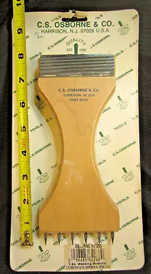 New In Package WEBBING STRETCHER TOOL No. 255 By C.S. OSBORNE & CO Made In U.S.A • £20.44