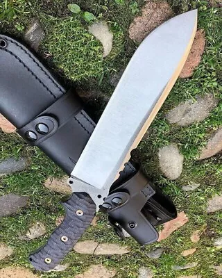 Custom Handmade D2 Tool Steel Hunting God Father Bowie Knife Survival Knife • $99.99