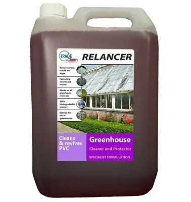 £19.03 • Buy Greenhouse Cleaner Protector Degreaser Removes Algae 5L Container Relancer