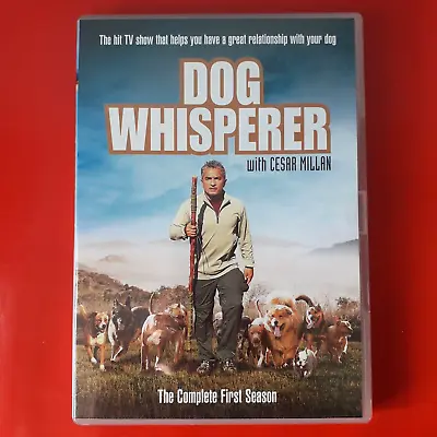 Dog Whisperer - Season 1 - Dvd - Cesar Millan - ( 4 Disc ) - Region 2 - 2004 • £9.98