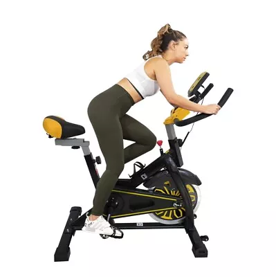 Exercise Spin Bike 15kg Steel Flywheel *brand New* Cycling • £109.99