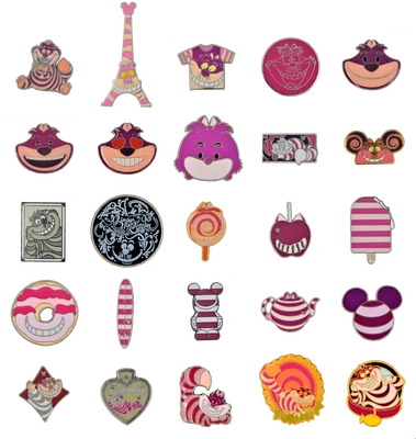 $8.99 • Buy Cheshire Cat Themed Individual Pin Disney World Parks Trading Pins ~ Brand New
