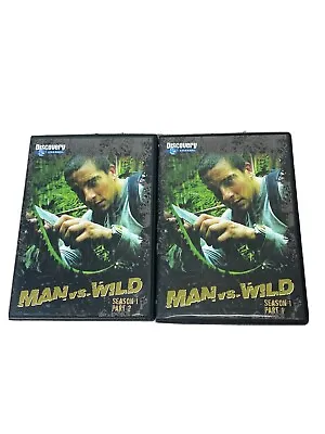 Man Vs. Wild Season 1 (Part 1 & Part 2) 6 DVD Set Discovery Channel Full Season • $29.95