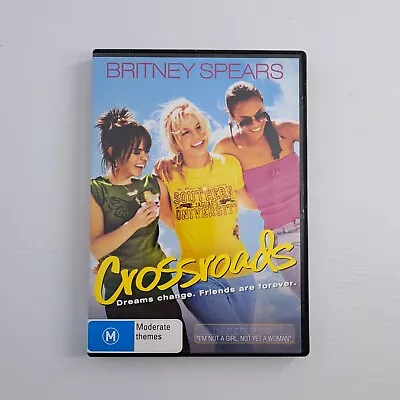 Crossroads 2002 Dvd Comedy Britney Spears Zoe Saldana Region 4 LLM1 • $10.95